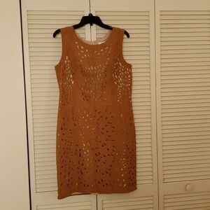 Cato Tan Sleeveless dress